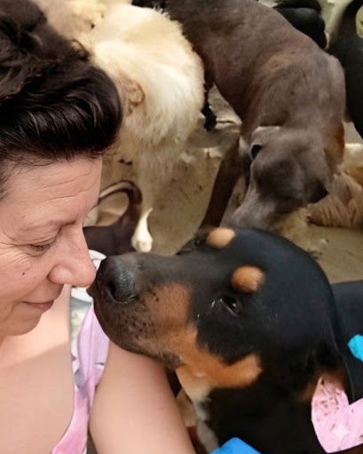 Dona Cida e seu anjo resgatado